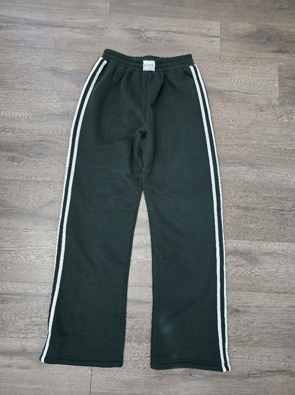 Dark green PARKE fleece set Sporty Stripes Comfy Preppy Trendy Athleisure Active - Picture 9 of 16